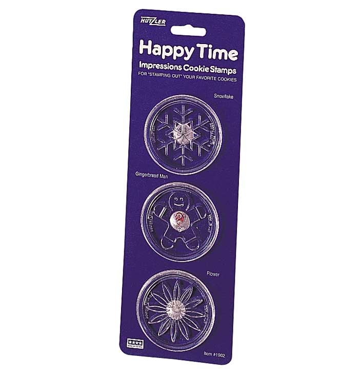 Happy Time Cookie Stamps, Set of 3